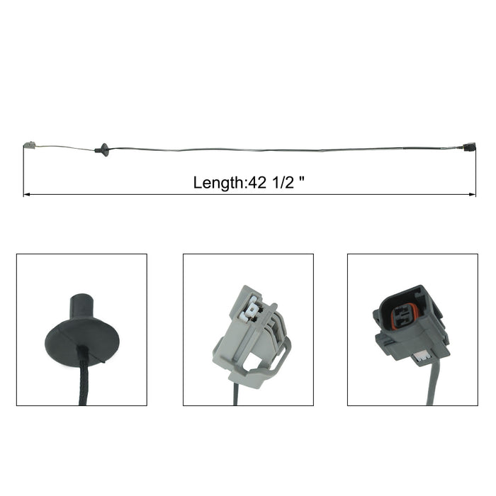 EAG 42.5 inch Third Brake Light Extension Wire Harness - Single Fit for 07-18 Wrangler JK PN# JJKML043