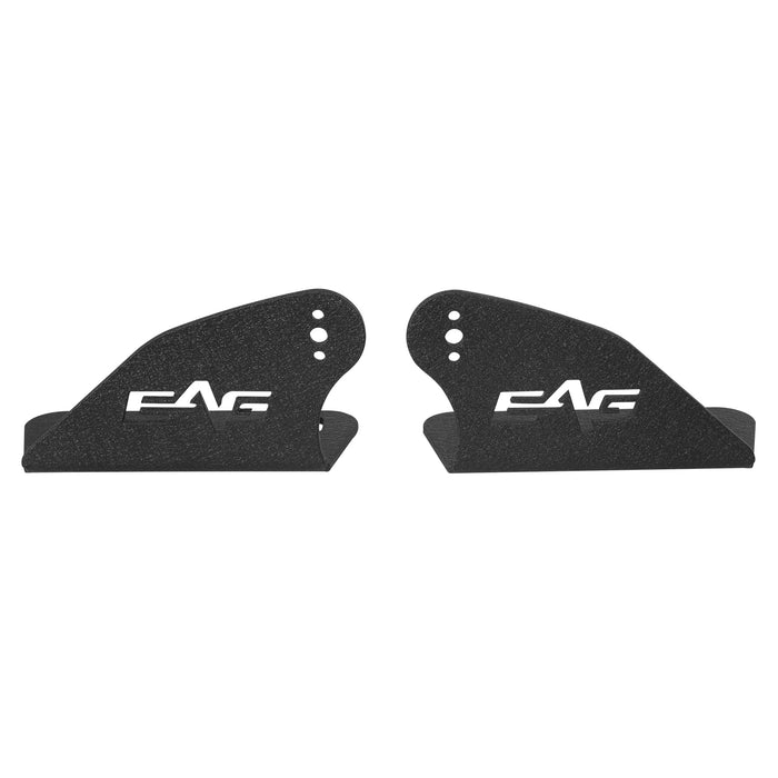 EAG Hood Mounting Brackets Fit for 52 inch LED Light Bar Compatible with 18-21 Wrangler JL/ 20-21 Gladiator JT PN# 51-8428-FBA