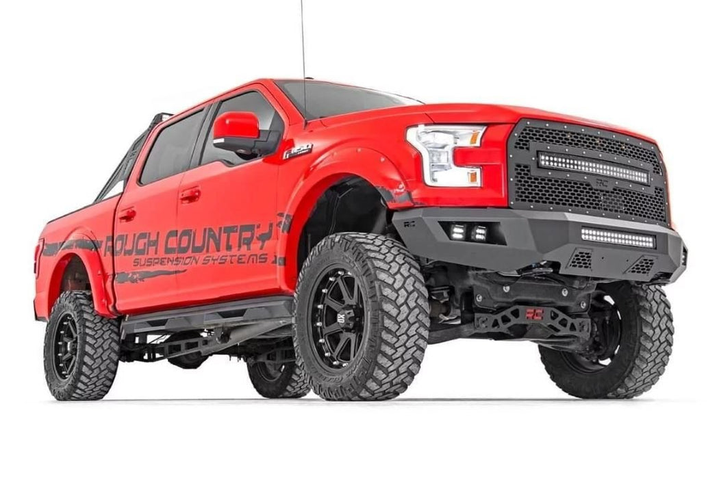6 Inch Suspension Lift Kit w/V2 Shocks 15-20 F-150 4WD Rough Country #55770