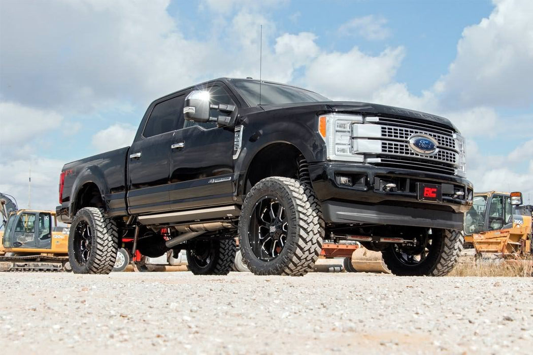 6 Inch Ford 4-Link Suspension Lift Kit 17-19 F-250 4WD Diesel w/Overloads Rough Country #56050