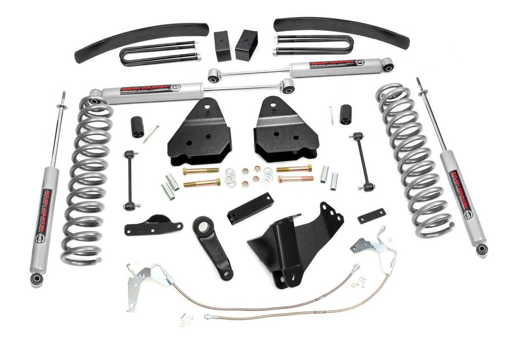 6 Inch Suspension Lift Kit Diesel 08-10 F-250/F-350 Super Duty Rough Country PN# 594.2