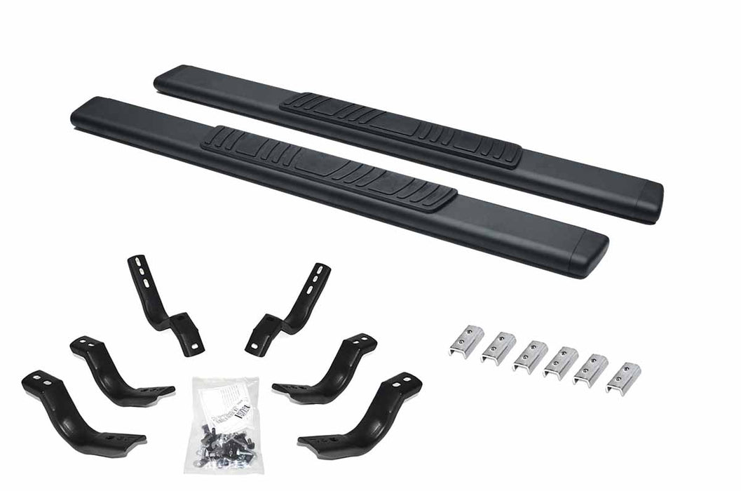 Go Rhino - 685412652T - 5in OE Xtreme Low Profile SideSteps Kit - 52in Long Textured black + Brackets