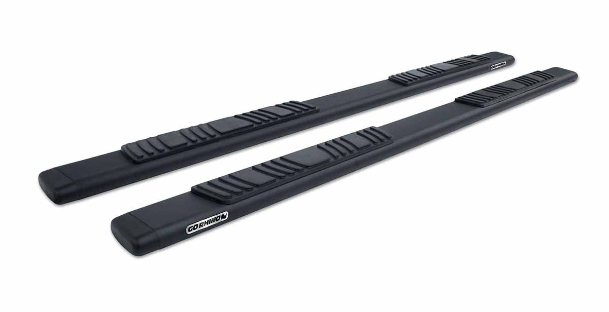 Go Rhino - 685418080T - 5in OE Xtreme Low Profile SideSteps Kit - 80in Long Textured black + Brackets
