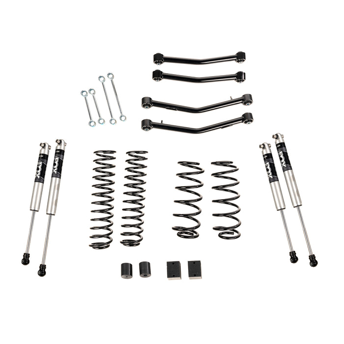 Alloy USA 4" Lift Kit With Fox Shocks, With Arms, 18-20 Jeep Wrangler JL, 4 Door 61702
