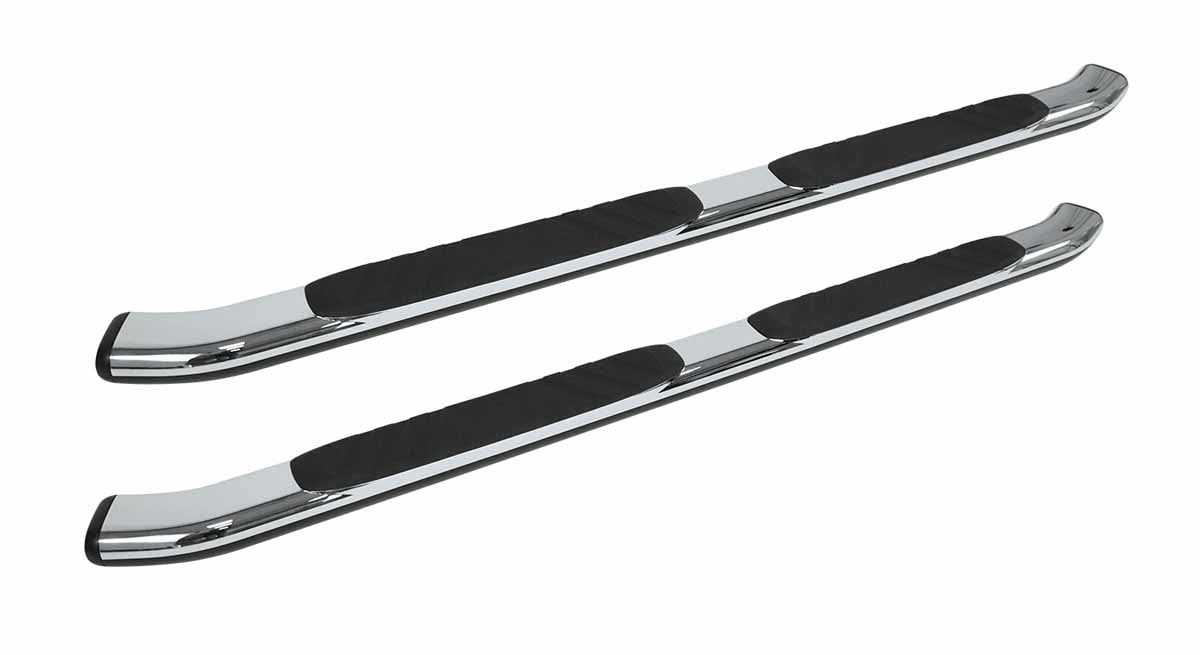 Go Rhino - 685404687CC - 5in OE Xtreme Composite SideSteps Kit + 4 Brackets Per Side (Gas Only)