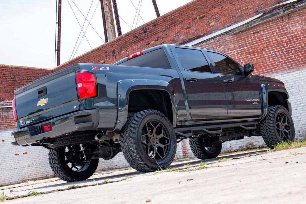Front Adjustable Vertex Coilovers 07-18 Silverado/Sierra 1500 for 6.25-7.5 Inch Lifts Rough Country #689001