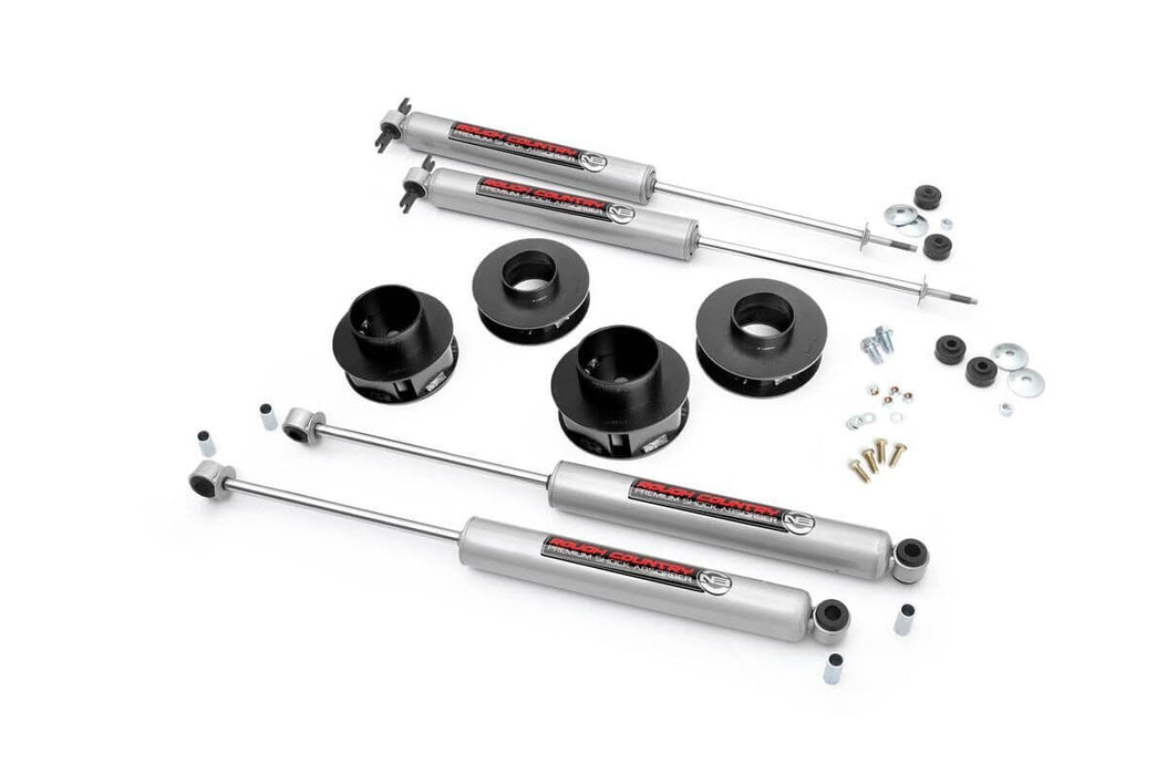 2 Inch Jeep Suspension Lift Kit Preminum N3 Shocks 99-04 4WD Jeep Grand Cherokee WJ Rough Country #69530