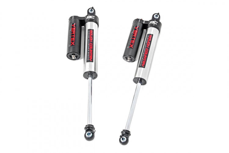 Ford Rear Adjustable Vertex Shocks 14-20 F-150 4WD for 4-6.5 Inch Lifts Rough Country #699002