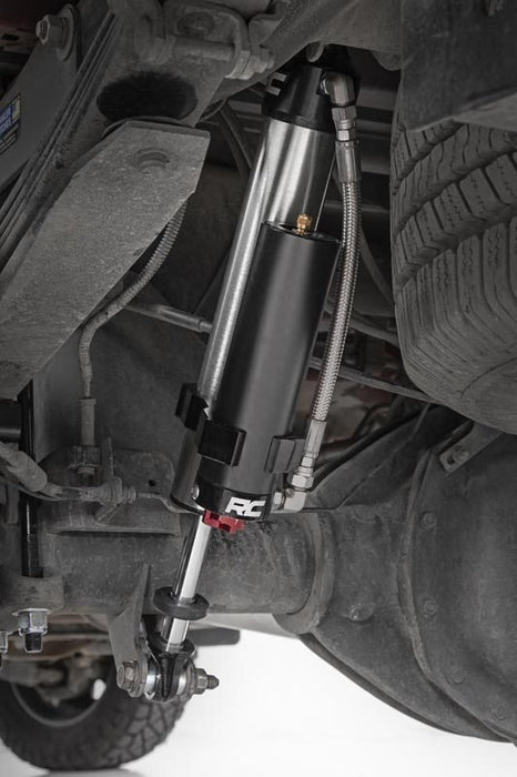Rear Adjustable Vertex Shocks 11-20 Silverado/Sierra 2500/3500 for 3-5 Inch Lifts Rough Country #699011