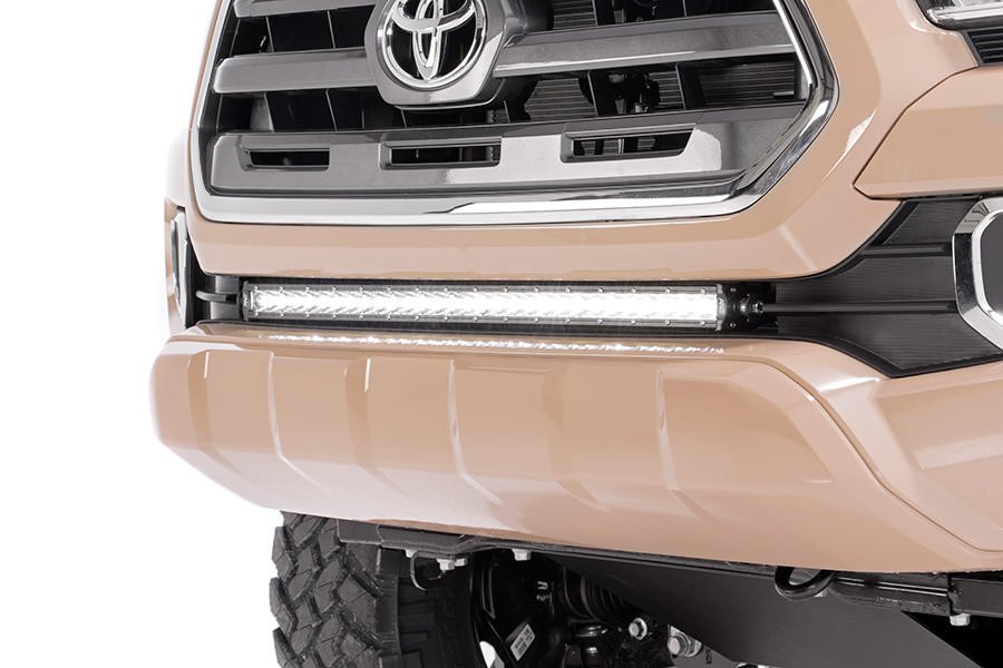 Toyota 30 Inch Cree LED Bumper Kit Black Series 16-20 Tacoma Rough Country #70668