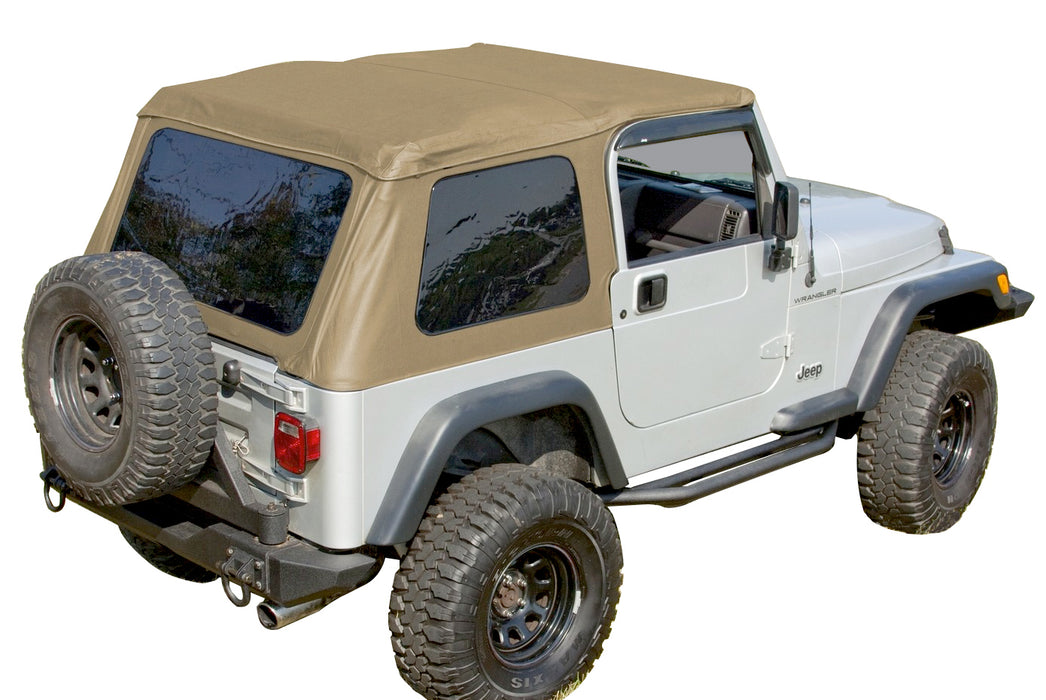 Rugged Ridge XHD Soft Top, Black, Tinted Windows; 88-95 Jeep Wrangler YJ 13722.15