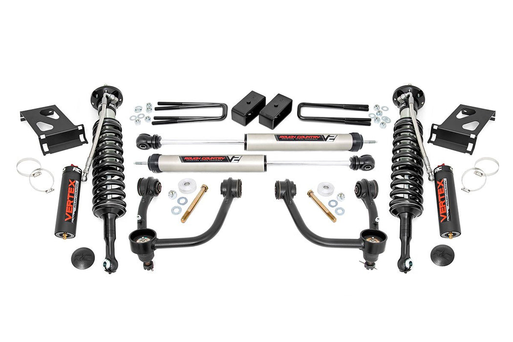 Rough Country 3.5in Toyota Bolt-On Lift w/Vertex Coilovers and V2 Rear Shocks (05-21 Tacoma) PN# 74257
