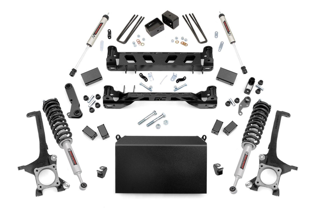 Rough Country 4.5in Toyota Suspension Lift Kit w/ N3 Struts and V2 Shocks (07-15 Tundra) PN# 75371