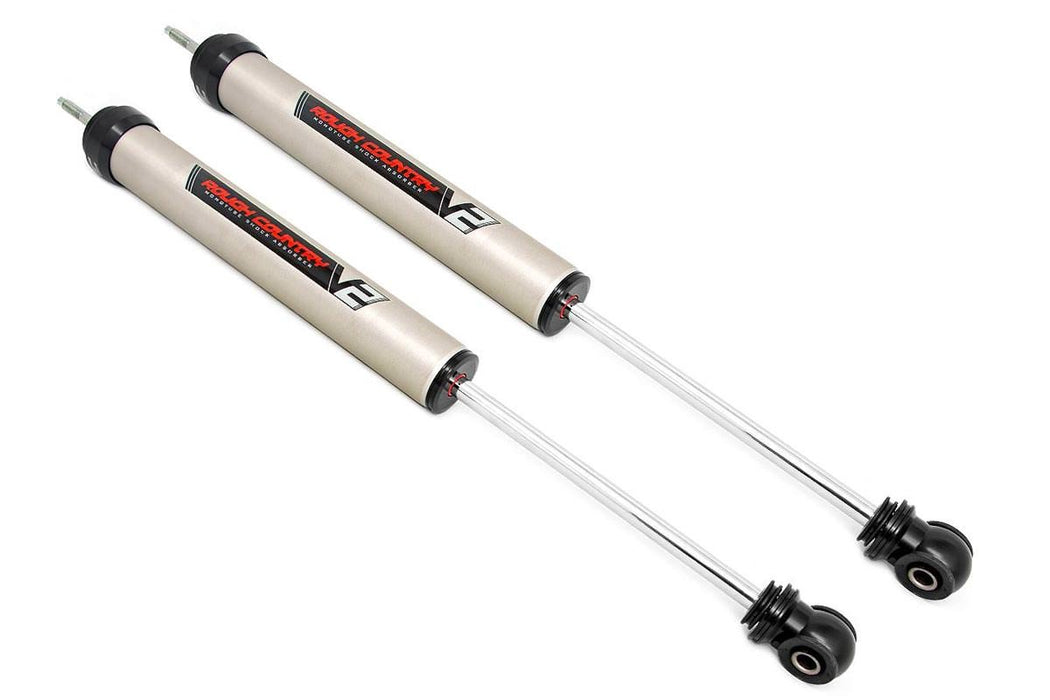 RAM 3500 V2 Front Shocks Pair 2-3 Inch For 94-02 RAM 3500 4WD Rough Country #760783_D