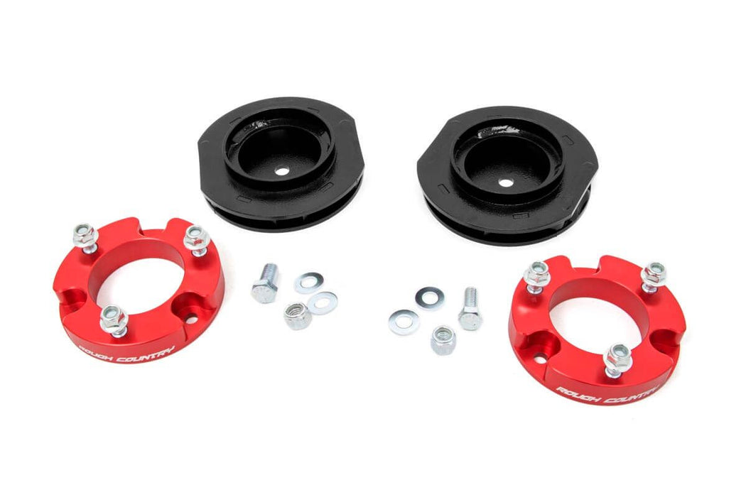 2 Inch Toyota Suspension Lift Kit Red 07-14 FJ Cruiser 4WD/2WD Rough Country #763ARED