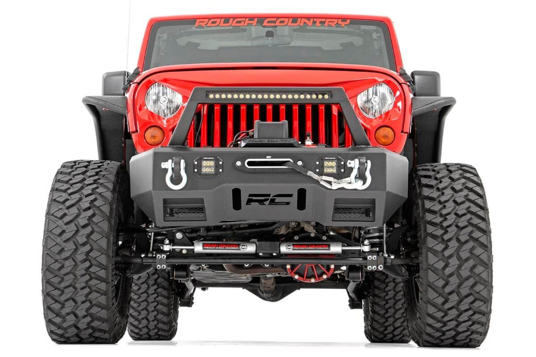 4.0 Inch Jeep Long Arm Suspension Lift Kit 12-18 Wrangler JK 4-door Rough Country #78630A