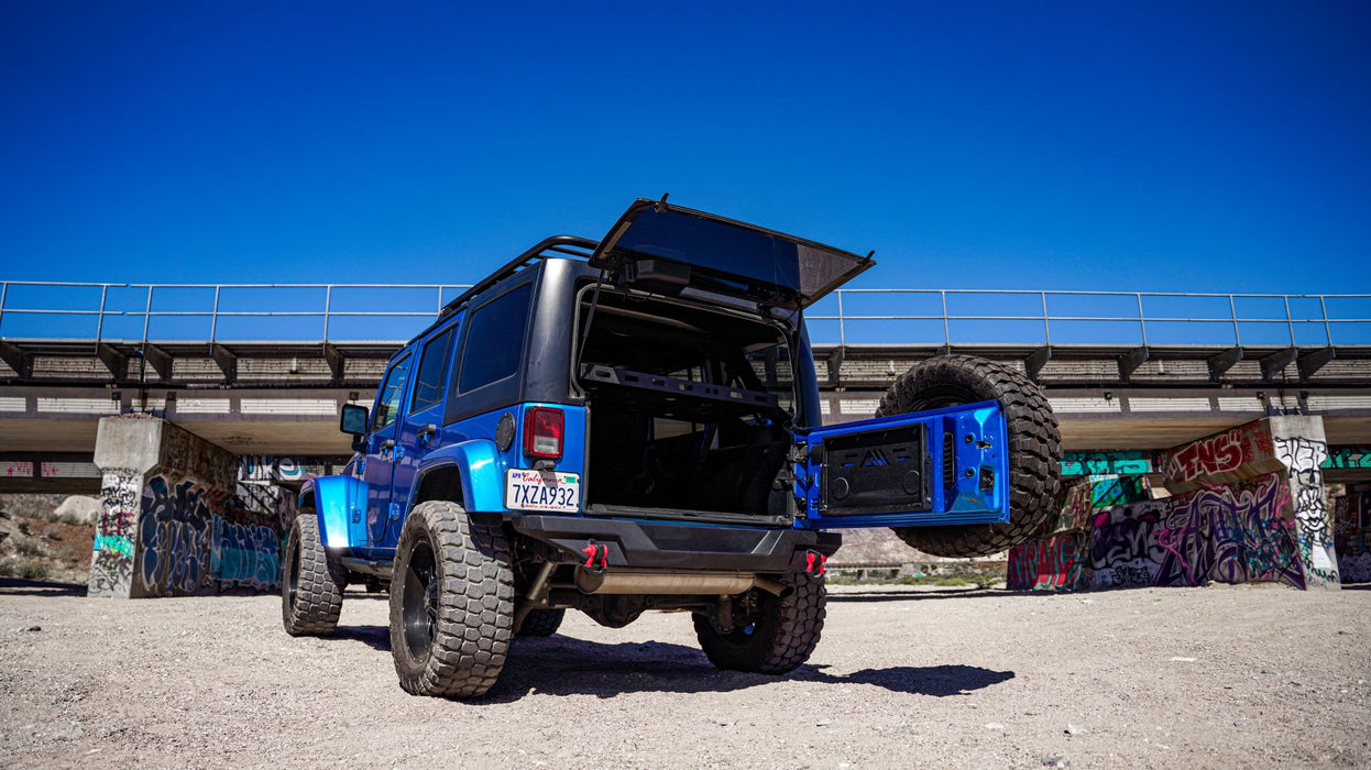 Paramount 07-18 Jeep Wrangler JK Canyon Rear Bumper 81-10400