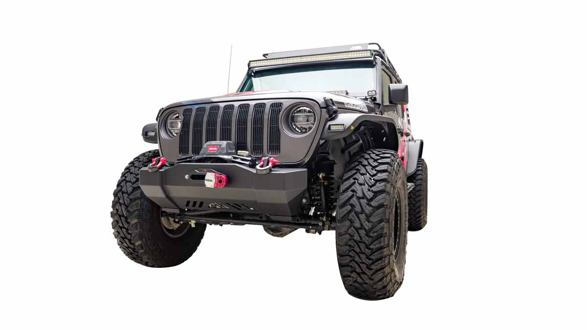 Paramount 2007-Present Jeep Wrangler JK /JL & Gladiator JL Canyon Front Bumper 81-20303