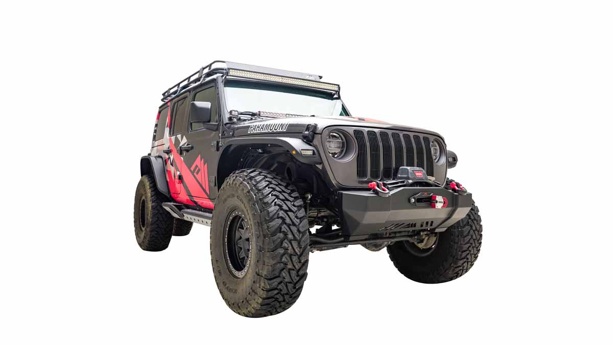 Paramount 2007-Present Jeep Wrangler JK /JL & Gladiator JL Canyon Front Bumper 81-20303