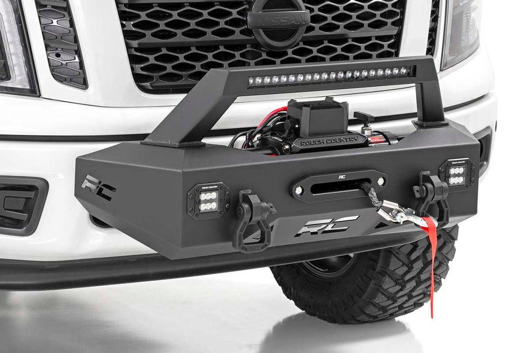 EXO Winch Mount System 16-20 Nissan Titan Rough Country #82000