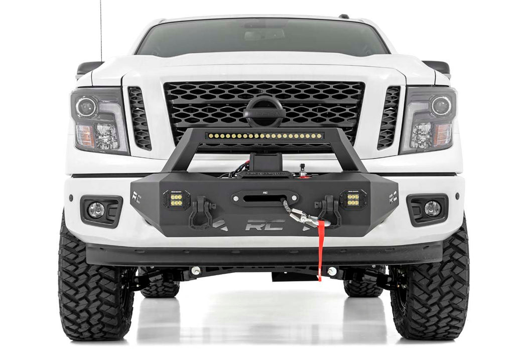 EXO Winch Mount System 16-20 Nissan Titan Rough Country #82000