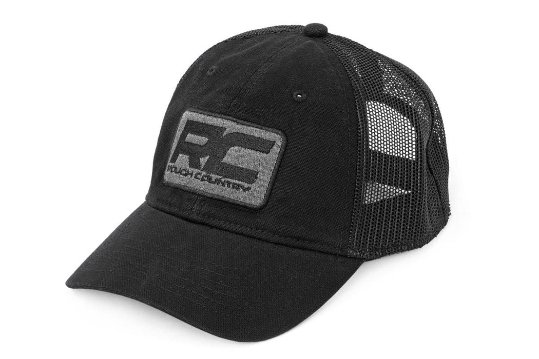 Rough Country Mesh Hat Charcoal Rough Country #84120
