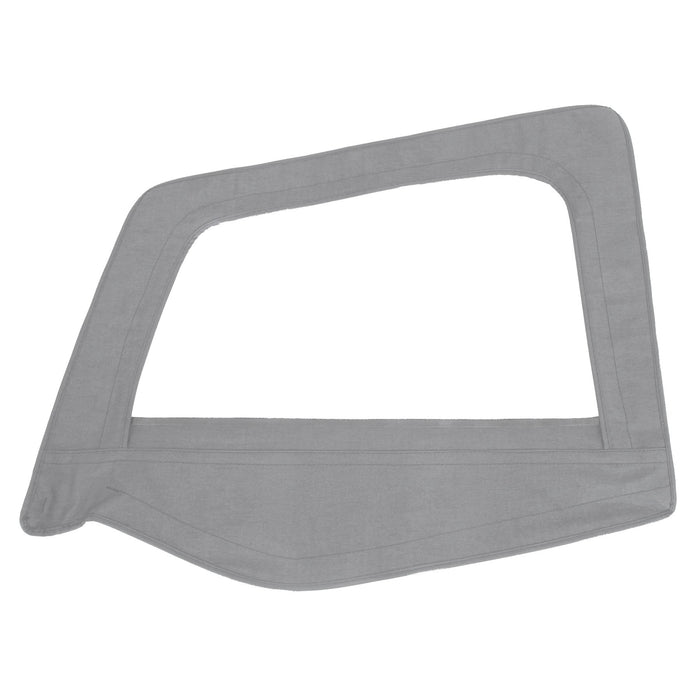 Smittybilt Soft Top - Door Skin W/ Frame - Driver Side - Denim Gray 89411