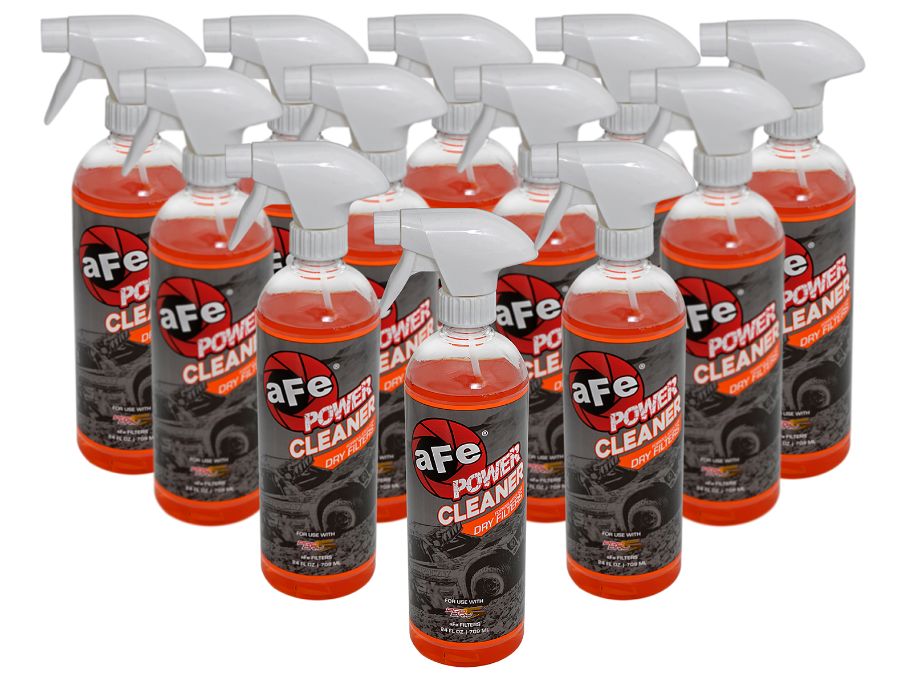 aFe Magnum FLOW Pro DRY S Air Filter Power Cleaner, 24 oz Spray Bottle (12-Pack) PN# 90-10112