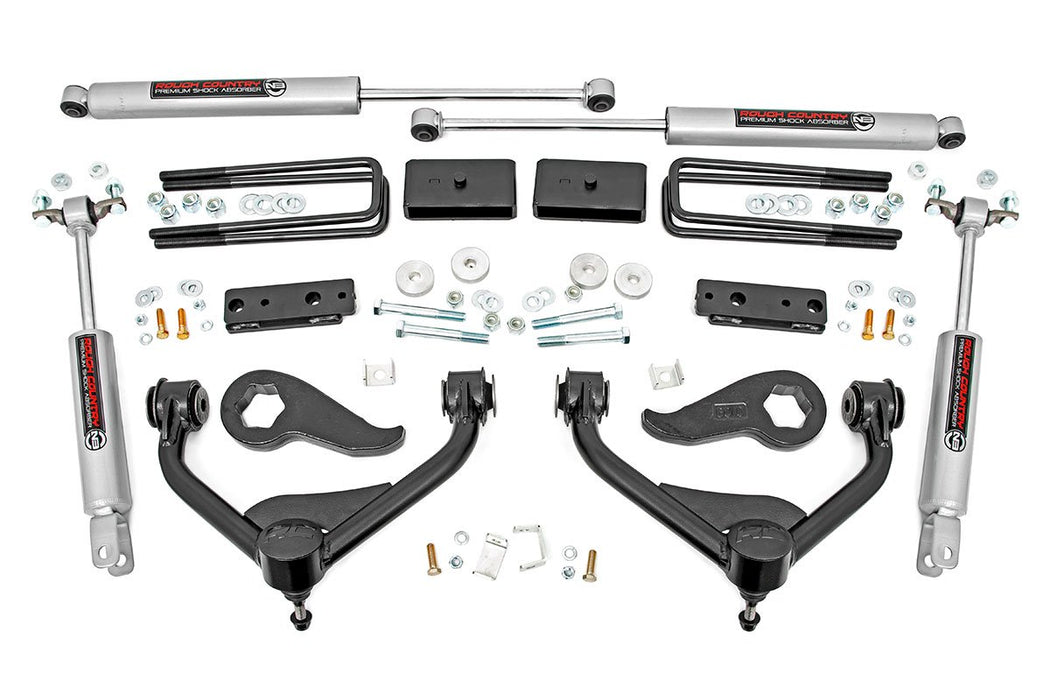 3 Inch GM Bolt-On Suspension Lift Kit 20 2500HD Rough Country #95830