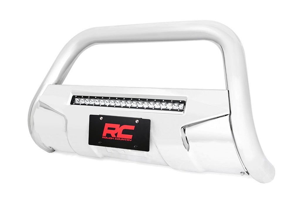15-19 Colorado/Canyon Bull Bar w/LED Light Bar Stainless Steel Rough Country #B-C3151