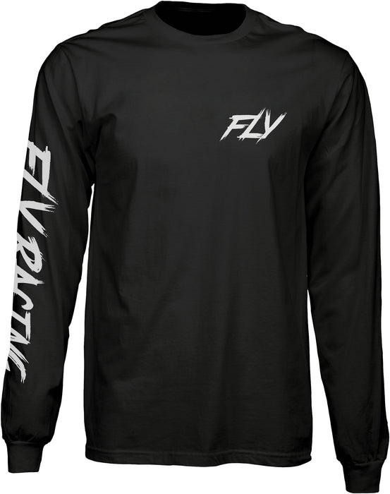 FLY RACING FLY FUSION L/S TEE BLACK 2X PN# 352-06592X