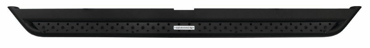Go Rhino - DSS4053T - Dominator DSS Sliders with Full Length Top Step, 1 pair, Black Powdercoat Finish