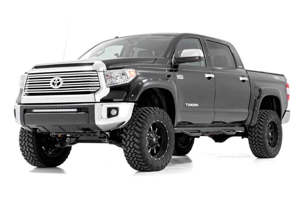 Toyota Pocket Fender Flares w/Rivets 14-20 Tundra Rough Country #F-T11411