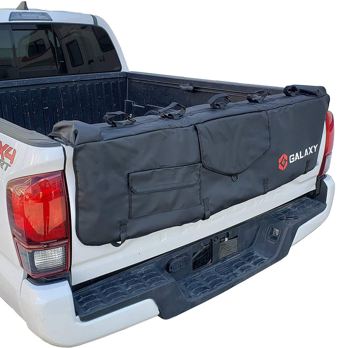 Galaxy Auto Tailgate Pad Bike Carrier for Mid-Size Pickup Trucks (54 inch Wide)