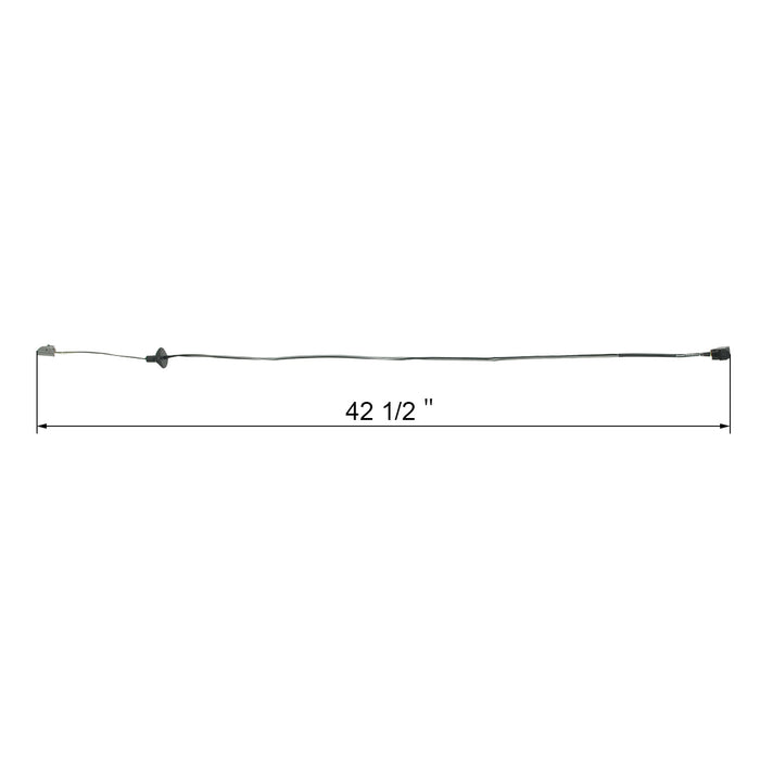 EAG 42.5 inch Third Brake Light Extension Wire Harness - Single Fit for 07-18 Wrangler JK PN# JJKML043