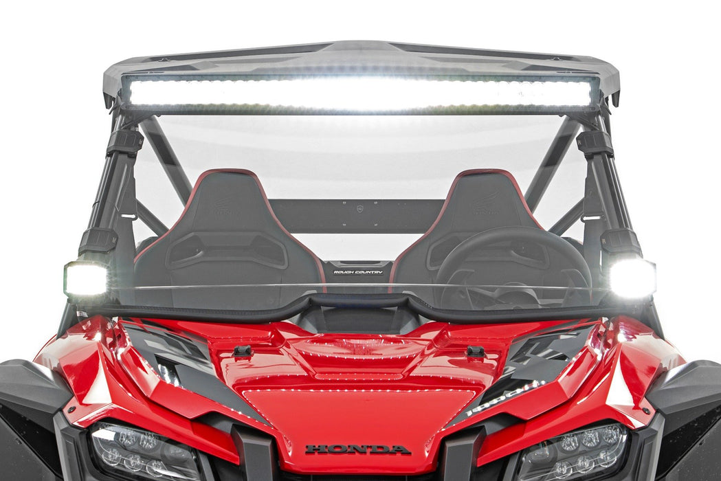 Honda Talon Front Facing 40-Inch Chrome Series DRL LED Kit (19-20 Talon) #92045