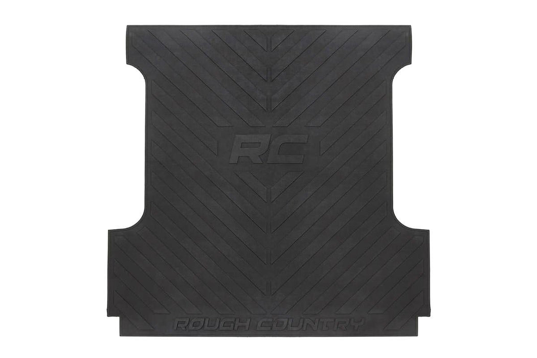 Bed Mat w/RC Logos 19-20 Silverado/Sierra 1500 6ft 6 Inch Bed Rough Country #RCM659