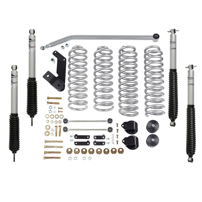 Rubicon Express 3.5 Inch Standard Coil Lift Kit With Mono Tube Shocks RE7142M