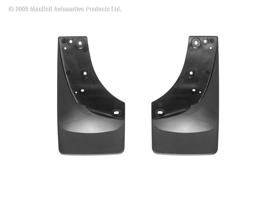 Black No Drill MudFlaps Chevrolet Avalanche 2003 - 2006 Only fits models with OE