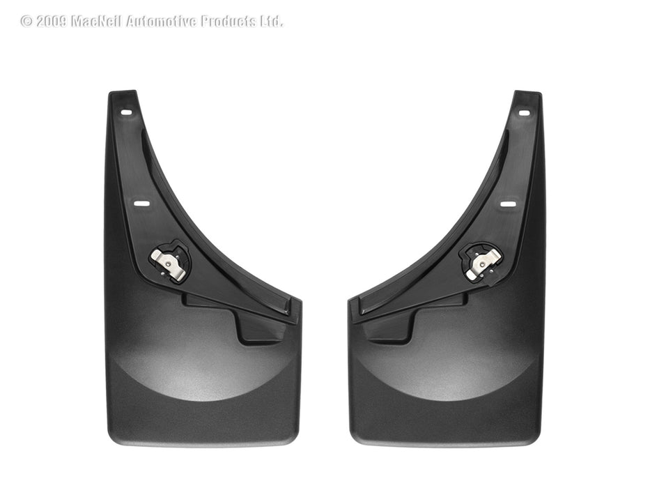 Black No Drill MudFlaps Ford F-250/350 Superduty 2008 - 2010 Does not fit F-450/