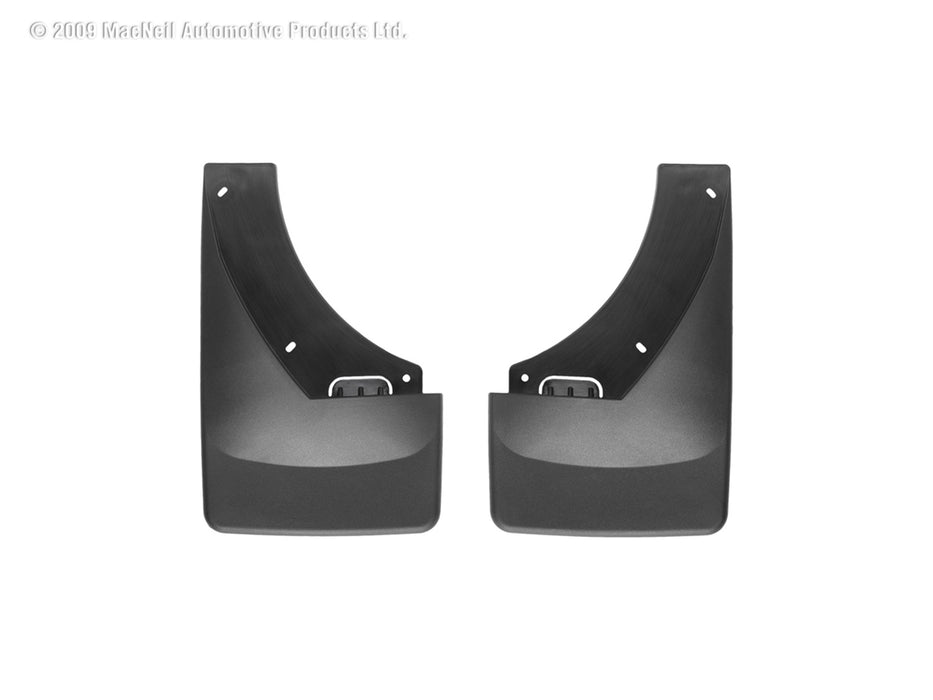 Black No Drill MudFlaps Chevrolet Tahoe 2007 - 2013 Fits models without flares