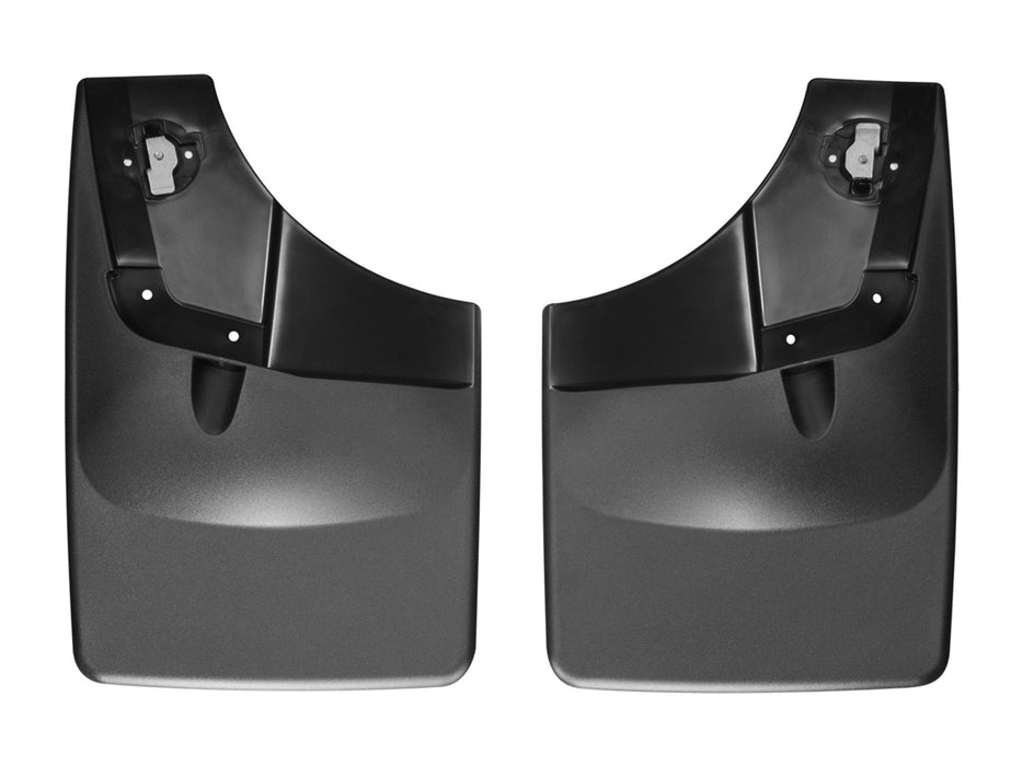 Black No Drill MudFlaps Ford F-150 2015 + Without Wheel Lip moulding