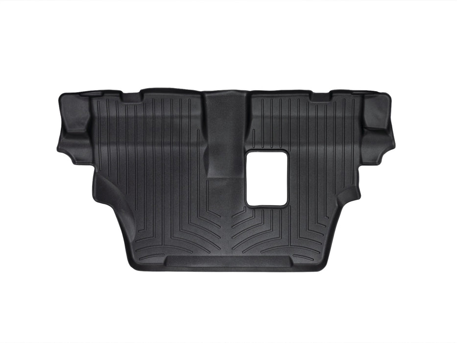 Black Rear FloorLiner Dodge Durango 2011 + Only fits models with 2nd row bench s