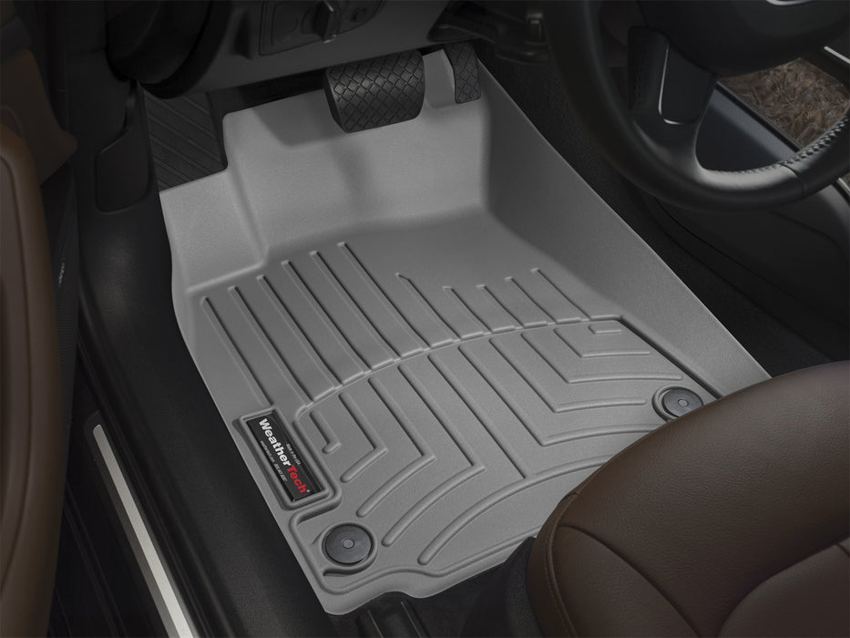 Grey Front FloorLiner Ford Fusion 2010 - 2012 Fits vehicles with Automatic Trans