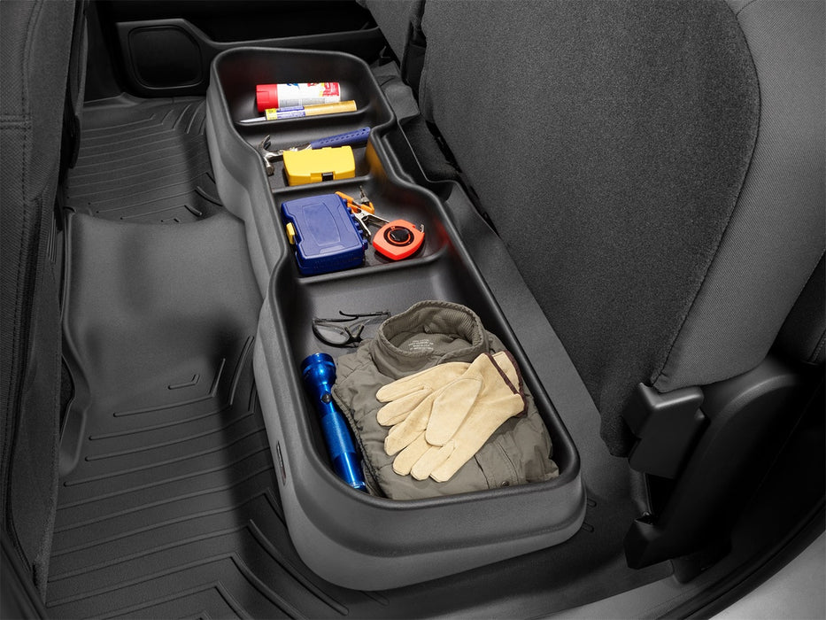 2019 + Chevrolet Silverado 1500 Crew Cab Underseat Storage System Black