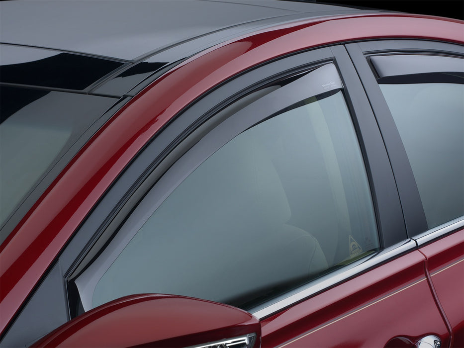 Dark Smoke Front Side Window Deflectors Toyota FJ Cruiser 2007 - 2014