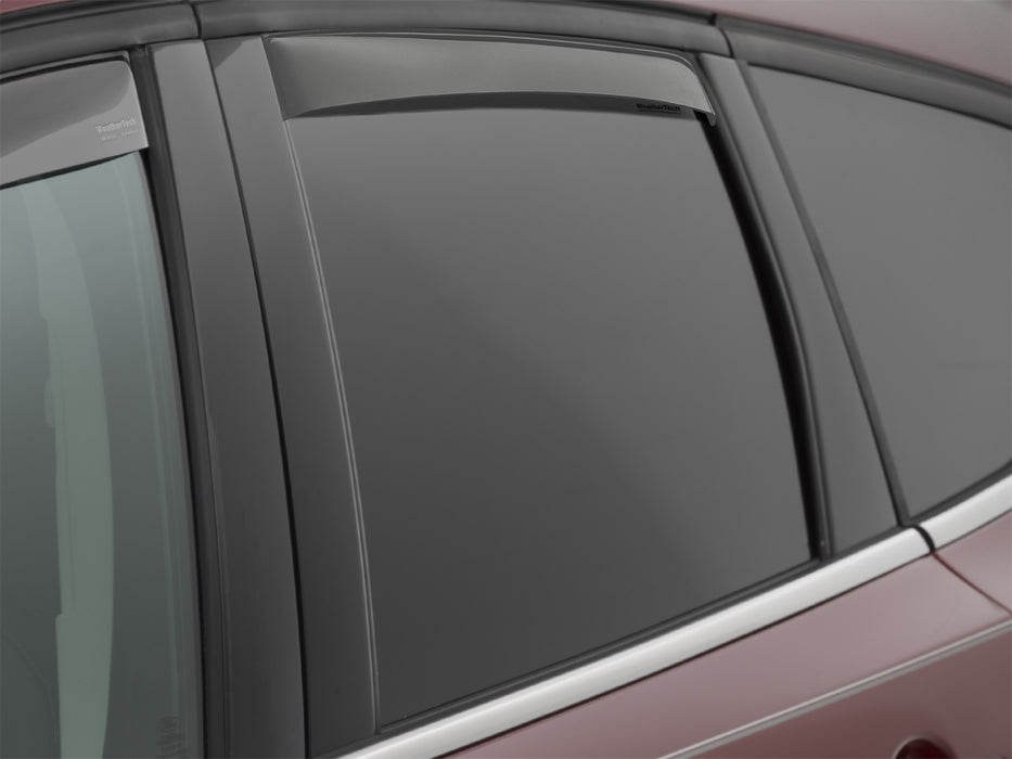 Dark Smoke Rear Side Window Deflectors Ford Escape 2013 - 2016