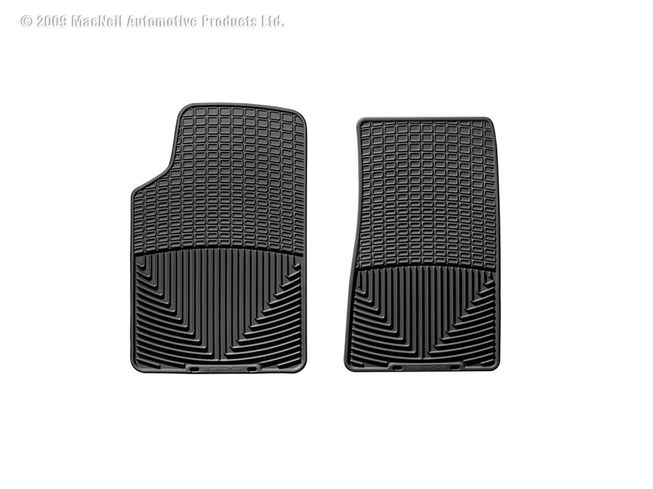 Black Front Rubber Mats Cadillac CTS 2003 - 2010