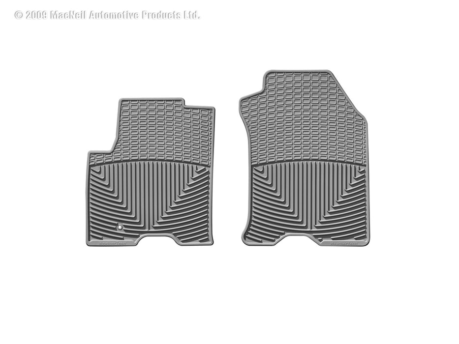 Grey Front Rubber Mats Ford Focus 2008 - 2009 Fits with Hook Retention device on